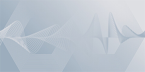 Green white and yellow modern abstract background with geometric shapes and lines. Minimalist cover template design. modern. vector