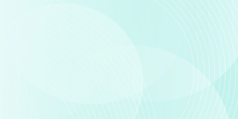 Minimalist banner background. Green and blue gradations.Circle geometric background. Simple design. Vector. EPS 10