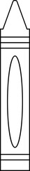 Linear crayon icon