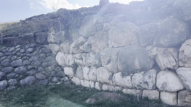 Hattusa, also Hattuşa, Ḫattu&scaron;a, Hattusas, or Hattusha, was the capital of the Hittite Empire in the late Bronze Age during two distinct periods. Its ruins lie near modern Boğazkale, Turkey