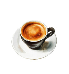 Naklejka premium cup of coffee