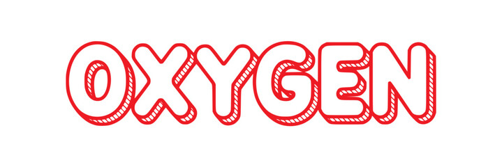 Oxygen Text Graphic.