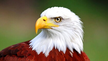 Obraz premium Bald eagle portrait, close-up