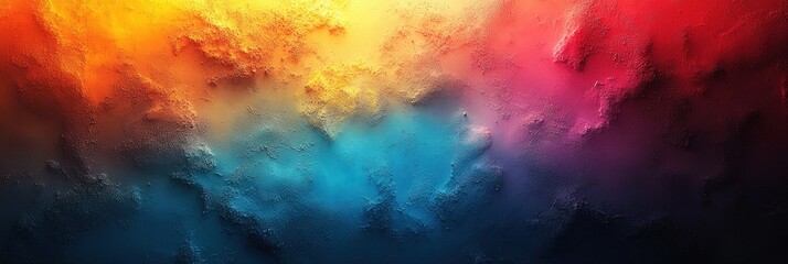 Abstract Color Gradient Blurred Background with Dynamic Effect. Abstract Modern Dynamic Colors Gradient Background. Grainy Texture Background Style with Copy space.