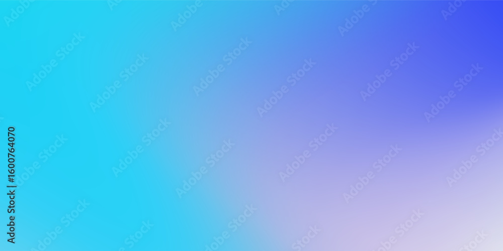 Poster gradient background featuring smooth transitions between shades of blue and cyan, creating a calming
