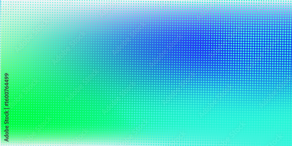 Poster gradient background featuring smooth transitions between shades of blue and cyan, creating a calming