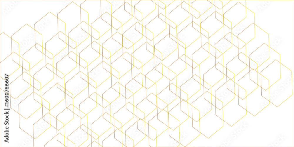 Poster abstract hexagonal futuristic geometric backdrop white background and embossed hexagon , honeycomb g