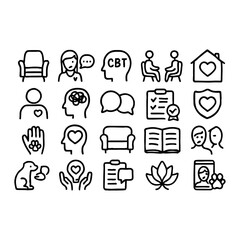Fototapeta premium Social media network icon set vector for web and business design