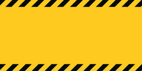 Under construction vector sign symbol. Under construction badge logotype. Under construction warning sign with black and yellow striped hazard border for safety and maintenance work area caution.eps10