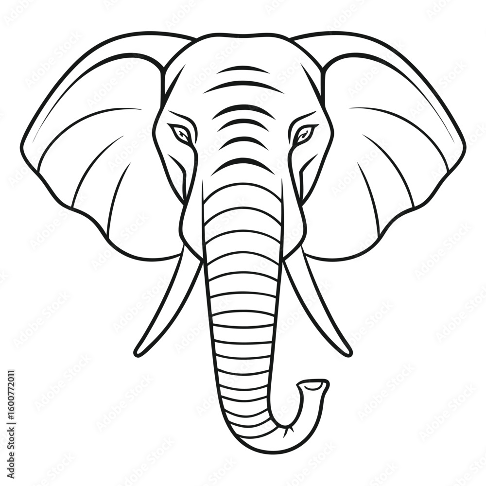 Poster minimalist single line continuous drawing of an object isolated on white background