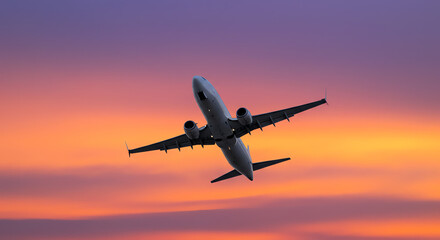 Obraz premium airplane in the sky