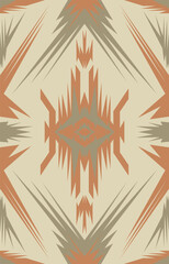 Aztec color pattern, indigenous tribal pattern, folk pattern