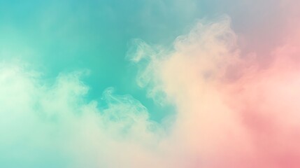 Fototapeta premium Abstract pastel background with dreamy clouds and soft textures for creative designs
