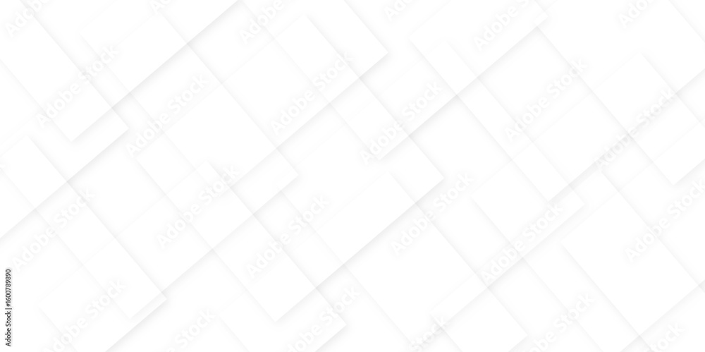 Poster abstract background with white paper texture design modern and geometric design. squares in bright l