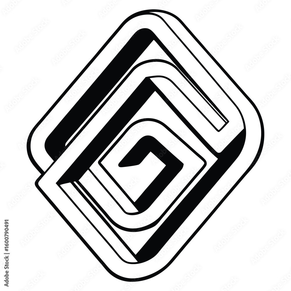 Poster minimalist modern icon design featuring a simple geometric shape suitable for logo use available in 