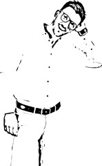 Handsome business man