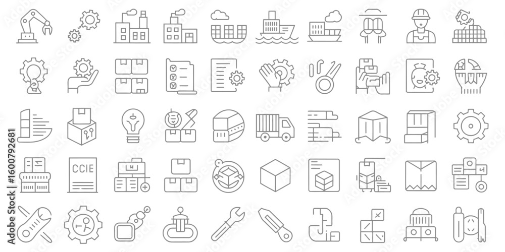 Poster hand drawn alphabet font and icons set with business and web symbols
