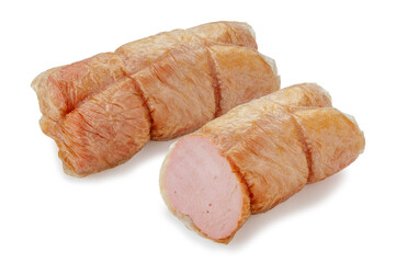 croissant isolated on white