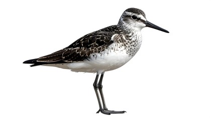 Obraz premium Side profile of a small shorebird