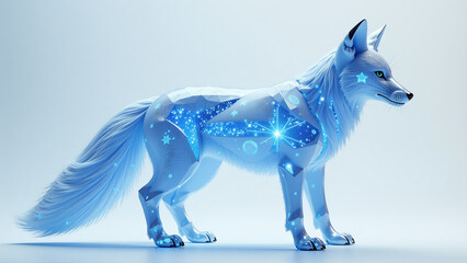 Fototapeta premium Lumina Fox