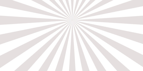 Radiant Sunburst Illustration with Fiery Solar Rays, Snow Sunburst for the background. Seamless retro white and gray vintage burst sunrise sunbeam element spiral striped illustration 