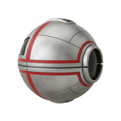 Spherical sci-fi space probe © PNG Lab