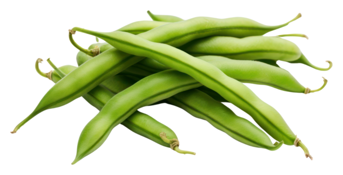 PNG  Green beans vegetable green plant.
