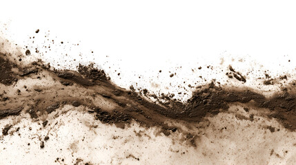 Dark brown mud splash texture background