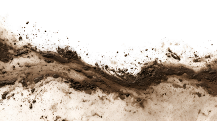 Dark brown mud splash texture background