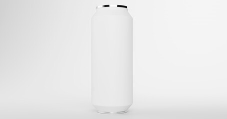 Front Facing Beverage Can Mockup Vertical