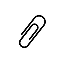 Obraz premium paper clip isolated on white