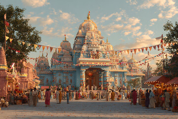 Tulsidas Jayanti background.