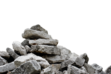a pile of rocks sitting on top of a pile of rocks