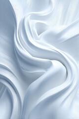 Elegant White Fabric Texture With Soft Light
