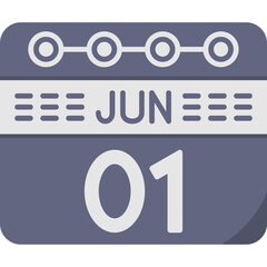 June 1 Icon
