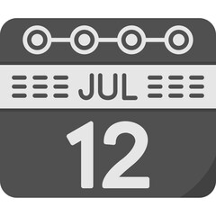 July 12 Icon