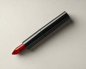 Red Lipstick Product Studio Shot