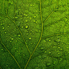 Obraz premium Ggreen leaf background