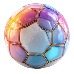 Naklejka premium Creative Soccer Ball PNG Clipart Collection – Colorful, Futuristic, and Cartoon Footballs with Transparent Background – No Logos – Perfect for Sports Design and Presentations