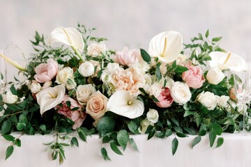 Elegant Floral Centerpiece Display