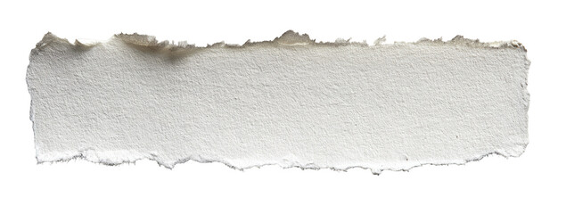 Ripped white paper strip (3)