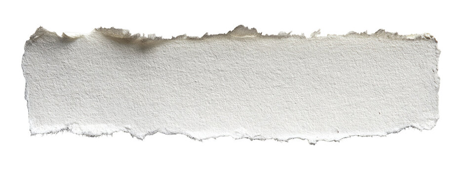 Ripped white paper strip (3)