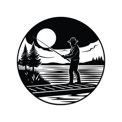Summer fisherman 