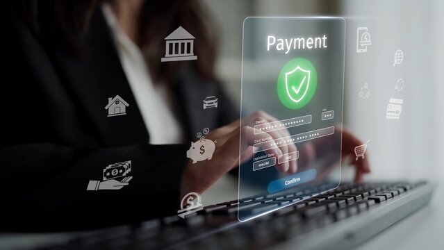 Secure online payment, safe e-commerce transactions, digital payment solutions, online financial security, and electronic payment systems ensuring smooth business continuity. Muxer