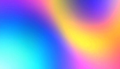 Obraz premium Vibrant gradient blend of colors