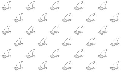 Shark Fin Pattern, Regular Pattern