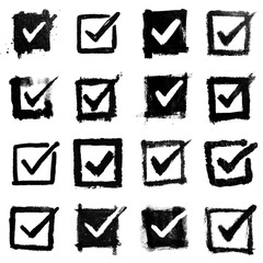 Hand drawn check box