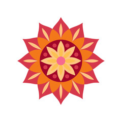 mandala vector art illustration