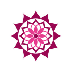 mandala vector art illustration