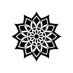 mandala vector art illustration